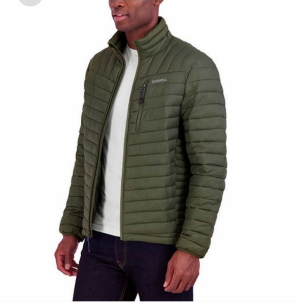 NWT Men’s Puffer Jacket Gerry lightweight green XXL